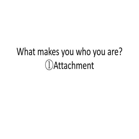Attachment