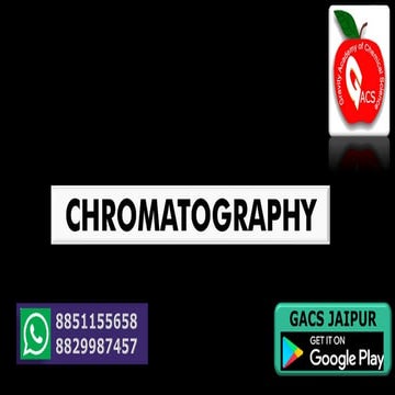 Description on Chromatographic techniques