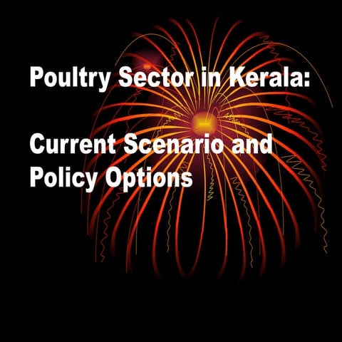 Poultry Industry Kerala Scenario