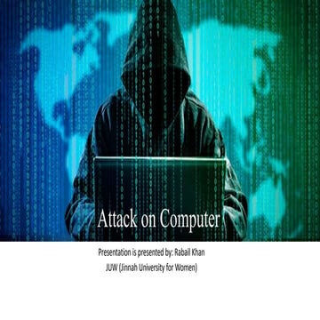 Attack on computer