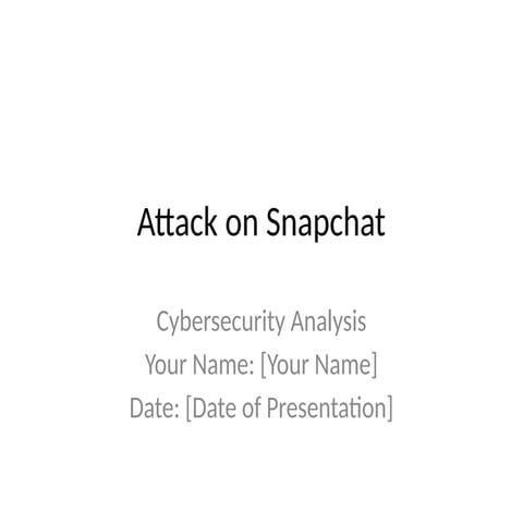 Attack Snapchat by using SQL injection in cyber security