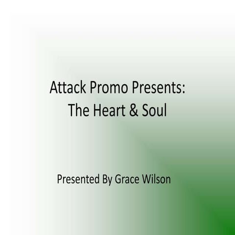Attack promo.