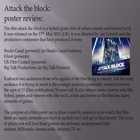 Attack the block