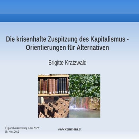 Vortrag bei Attac in Krefeld