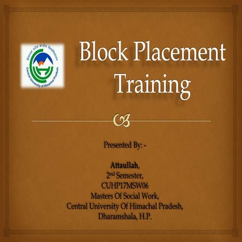 Attaullah BPT PPT READ INDIA