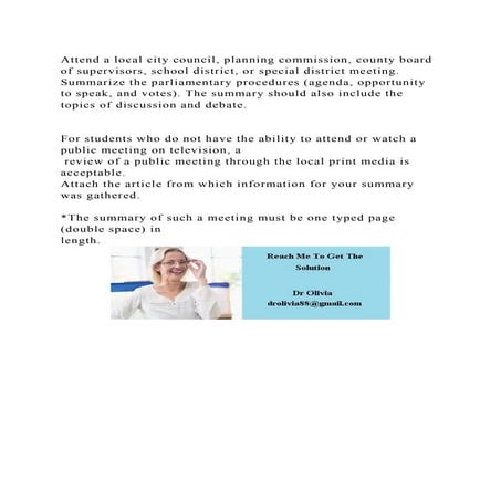 Attend a local city council, planning commission, county board of su.docx