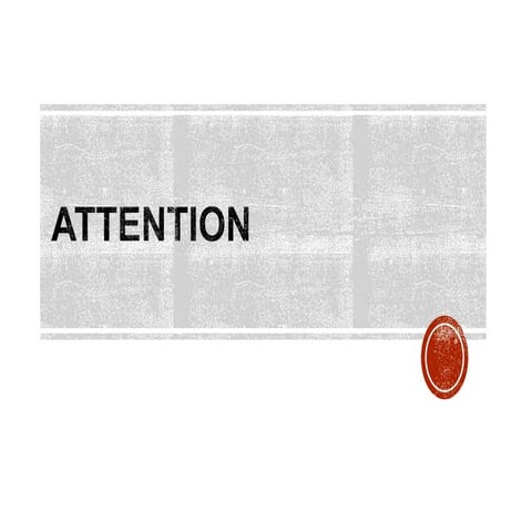 Attention | PPTX