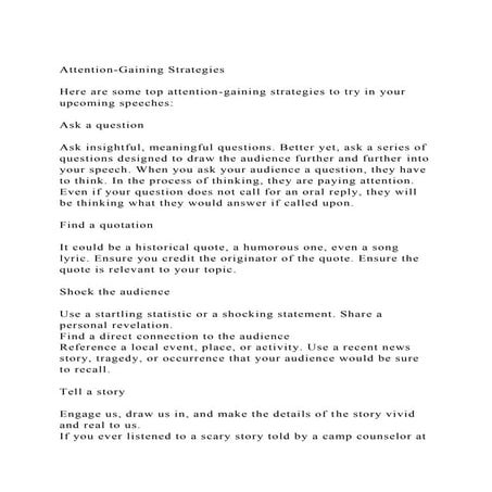 Attention-Gaining StrategiesHere are some top attention-gainin.docx