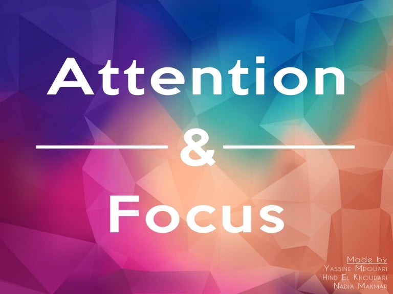 Mindfulness Attention & Focus