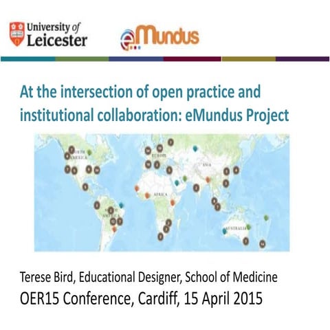 At the intersection of open practice and institutional collaboration: eMundus...
