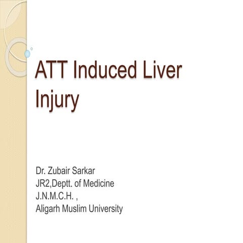 Att induced liver injury