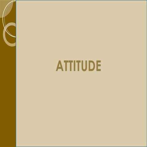 Attitude