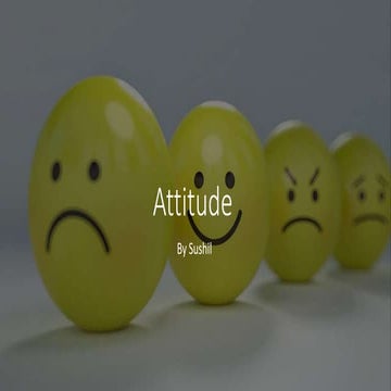 Attitude