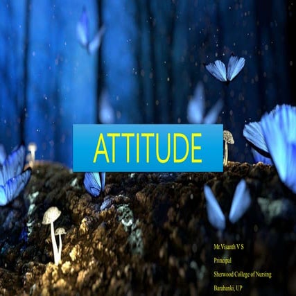 Attitude- Psychology