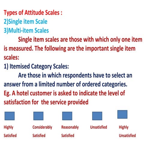 Attitude Scales