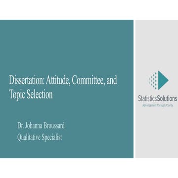 Attitude, Committee Selection, and Topic Development