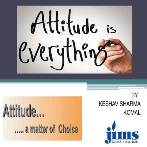 Attitude is everything