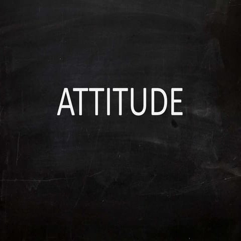 Attitude - A Seminar Presentation 