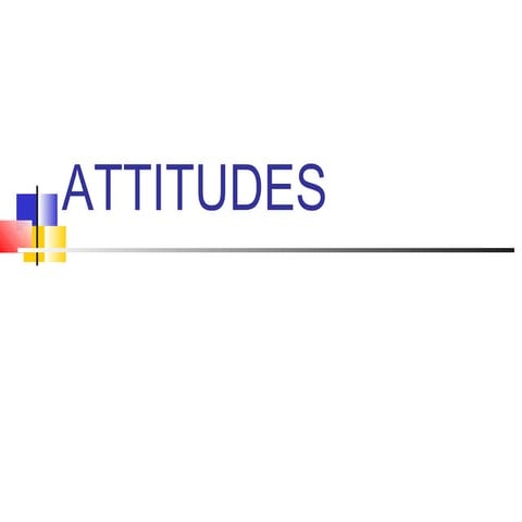 Attitudes