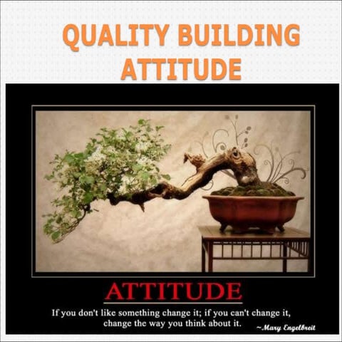 attitudes building for employees    .ppt