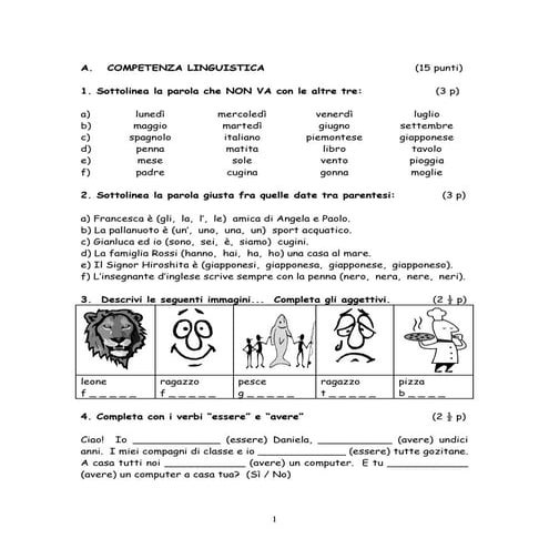 Attività didattiche