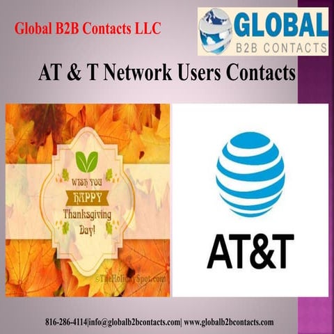 At &amp; t network users contacts