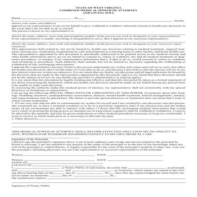 Attorney Form Legal Power