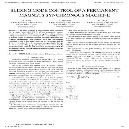 Sliding Mode Control for DC DC Converters | PDF