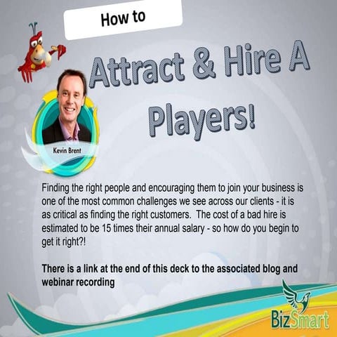 How to Attract & Hire A-Players