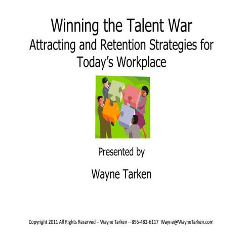 Attracting and retaining employees