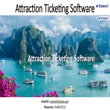 Attraction Ticketing Software | Tour Ticketing Software | PPTX