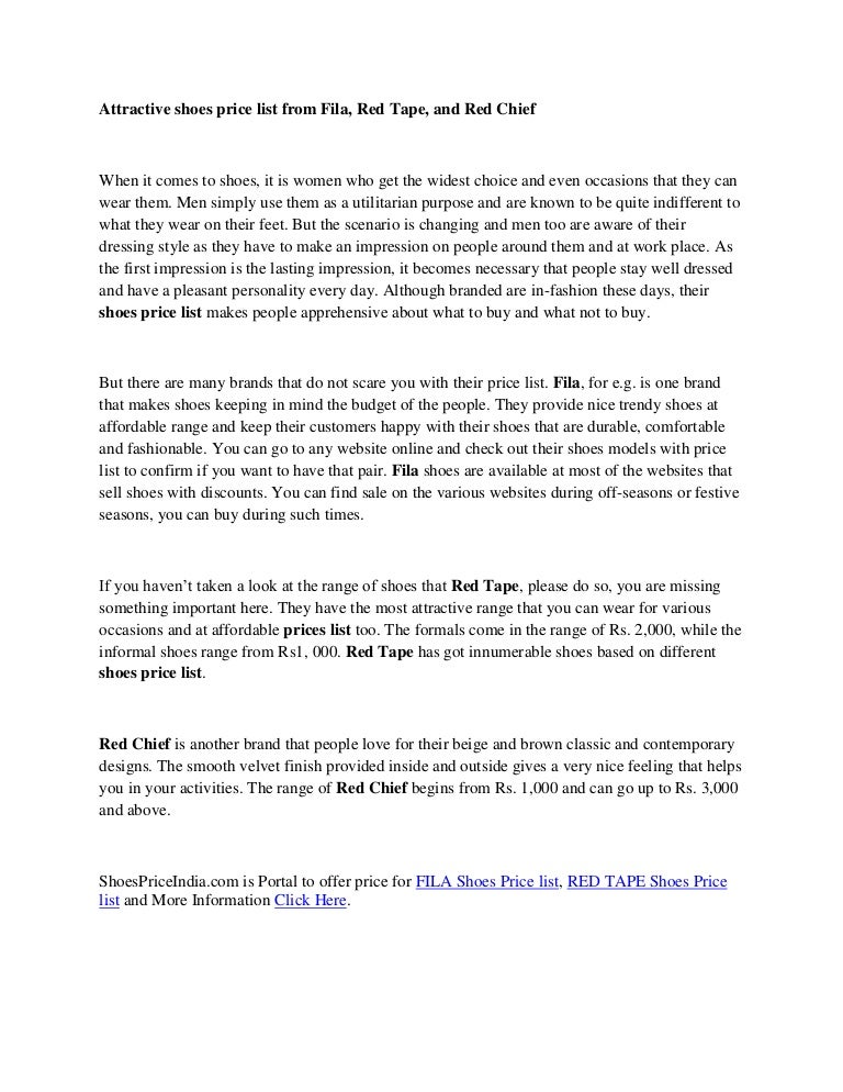 fila slippers price list