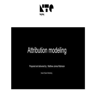 A guide to Digital attribution models