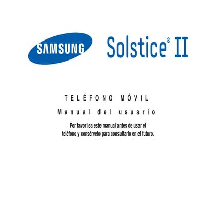 Att sgh a817-solstice_ii_spanish_user_manual