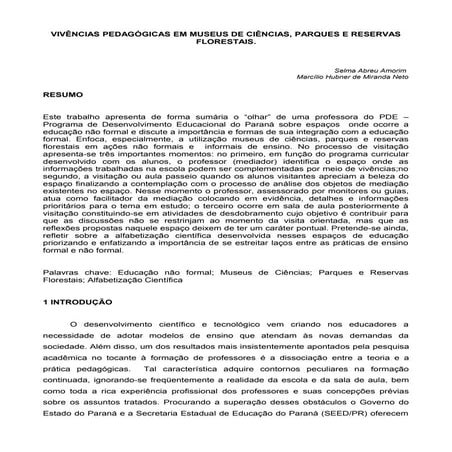 Atualizado revisado vivencias pedagogicas em museus