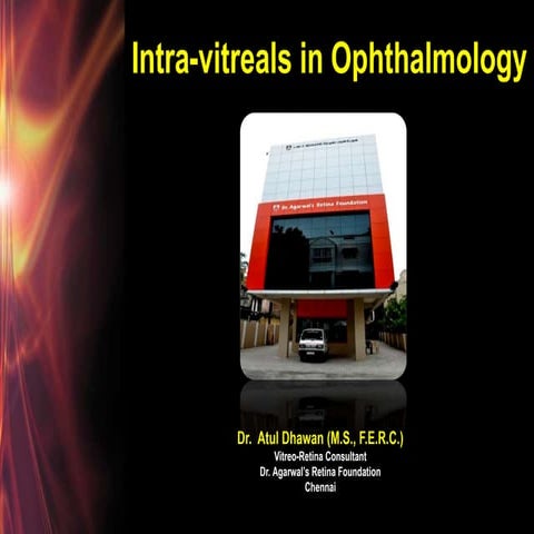 Retinal laser in opthalmology