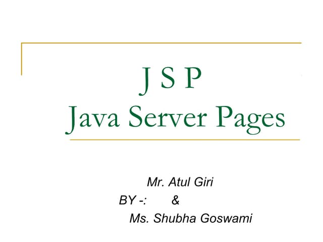 Atul & shubha goswami jsp