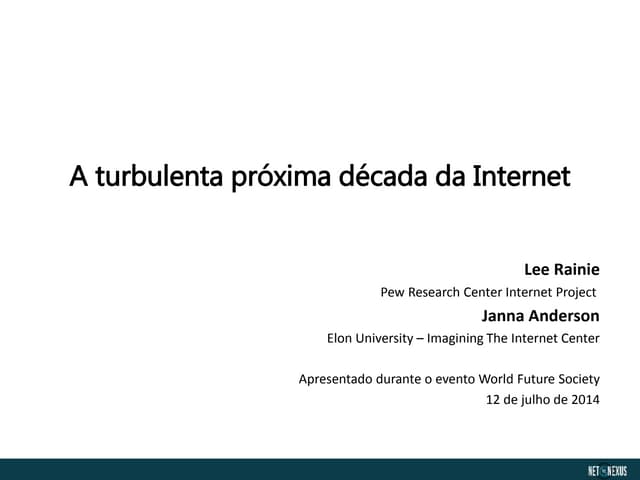 Os turbulentos próximos 10 anos da ...