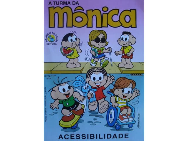 A Turma Da MôNica Acessibilidade