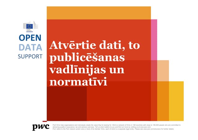 Open Data Support onsite training in Latvia (Latvian)