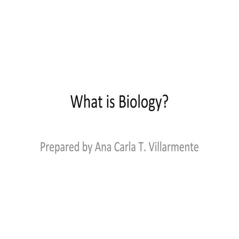 Atv what is biology