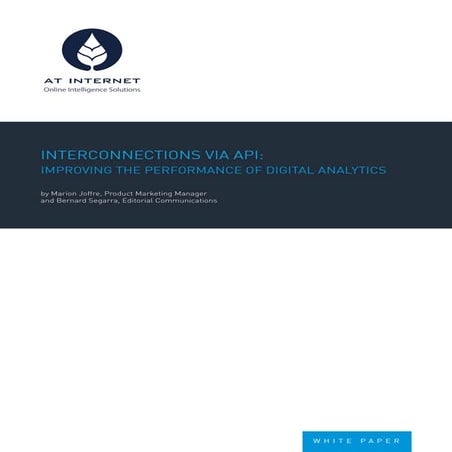 [White Paper] Interconnections via API: Improving the performance of digital ...