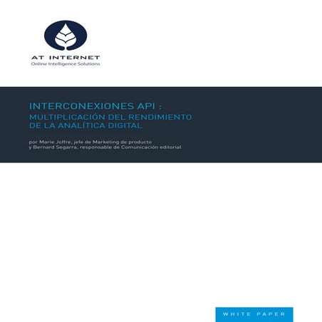 Interconexiones API: multiplicación del rendimiento de la analítica digital