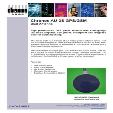Au 3 S Gpsgsm Dual Antenna