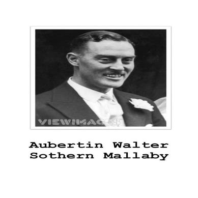 Biodata Aubertin walter sothern mallaby | DOCX