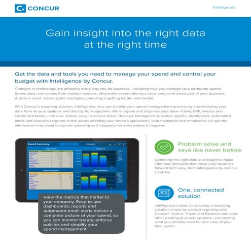 Au brochure  intelligence