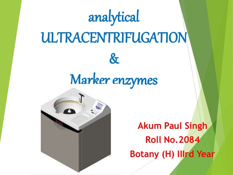 Analytical Ultracentrifugation