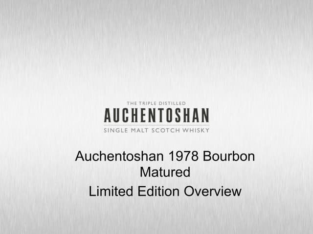Auchentoshan 1978