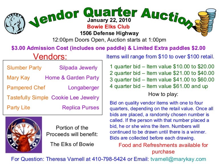 Quarter Auction!!!