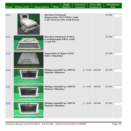 Auction report 52 | PDF
